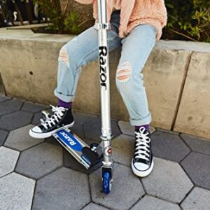 Razor A Kick Scooter for Kids - Lightweight, Foldable, Aluminum Frame, and Adjustable Handlebars & Jr. Lil' Kick Scooter