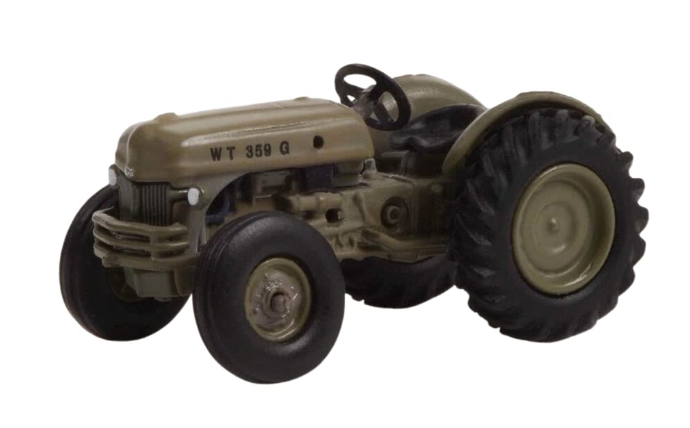 Greenlight 48070-A Down on The Farm Series 7-1943 2N Tractor - U.S. Army 1:64 Scale Diecast