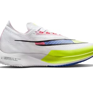 Nike Men's ZoomX Streakfly Racing Shoes (White/Black-Volt-Racer Blue, us_Footwear_Size_System, Adult, Men, Numeric, Medium, Numeric_8_Point_5) 8.5