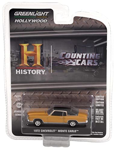 Greenlight 44950-D Hollywood Series 35 - Counting Cars - 1972 Chevy Monte Carlo 1:64 Scale Diecast