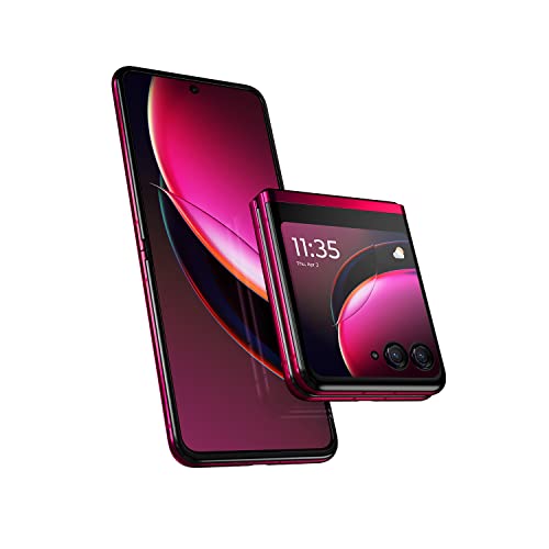 Motorola razr+ | 2023 | Unlocked | Made for US 8/256 | 32 MPCamera |Magenta, 73.95x170.83x6.99mm