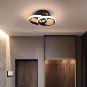 onxe led ceiling lights,11 inch flush mount light with 2400lm,dimmable light fixtures with adjustable color temperature,lamparas de techo modernas for bedroom,kitchen,living room,hallway lighting