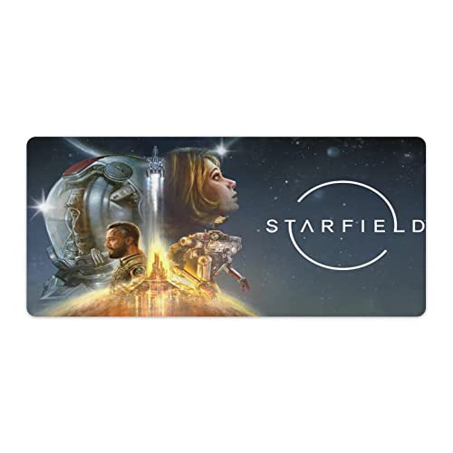 Extended Gaming Mouse pad, Large Gaming Mousepad, Cute Cartoon Desk Mat, Waterproof Anti-Dirty Skid Proof Lockrand Keyboard Mat, Computer Keyboard and Mice Combo Pads Mouse Mat, 90x40cm 35x16 inch