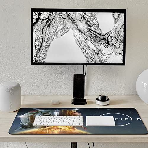 Extended Gaming Mouse pad, Large Gaming Mousepad, Cute Cartoon Desk Mat, Waterproof Anti-Dirty Skid Proof Lockrand Keyboard Mat, Computer Keyboard and Mice Combo Pads Mouse Mat, 90x40cm 35x16 inch