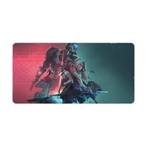extended gaming mouse pad, large gaming mousepad, cute cartoon desk mat, waterproof anti-dirty skid proof lockrand keyboard mat, computer keyboard and mice combo pads mouse mat, 60x30cm, 24x12 inch