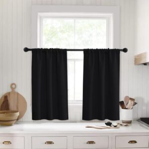 stangh white velvet curtains & short blackout curtains