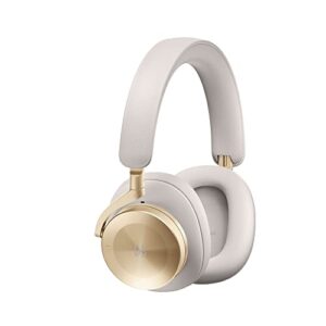 bang & olufsen beoplay h95 premium comfortable wireless active noise cancelling (anc) over-ear headphones with protective carrying case, gold tone (renewed premium)