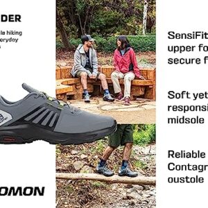 Salomon Men's X-Render Hiking Shoe, Quiet Shade/Black/Lunar Rock, 11
