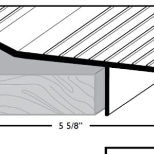 High qualtiy Aluminum Threshold Black/White-36"/48"/72"/95" Inch for Your Door Improvement - resdidential, comericial, and Waterproof Graded (Black, 36")