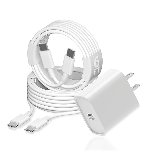 Apple Certified 30W iPhone 15 Charger Super Fast Charging for iPhone 15/15 Plus/15 Pro/15 Pro Max,iPad Pro 12.9-inch 6th/5th/4th/3th,iPad Pro 11-inch,iPad Air 5/4th,iPad Mini 6th,6FT USB C to C Cables