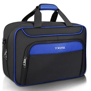 yorepek travel case for ps5, carrying case compatible with playstation 5 console controller, protective storage bag for ps 5 disk digital edition, games, headset and gaming accessories
