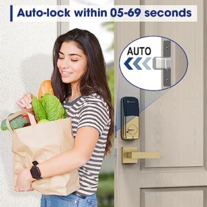 Smart Lock,Door Lock with Keypad-Keyless Entry Keypad Smart Deadbolt