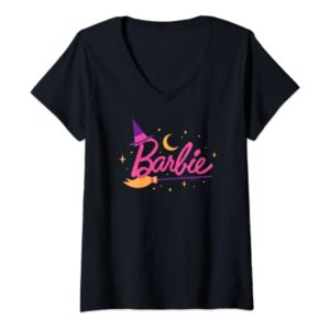 Barbie - Witch Logo V-Neck T-Shirt