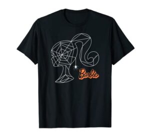 barbie - web silhouette head t-shirt