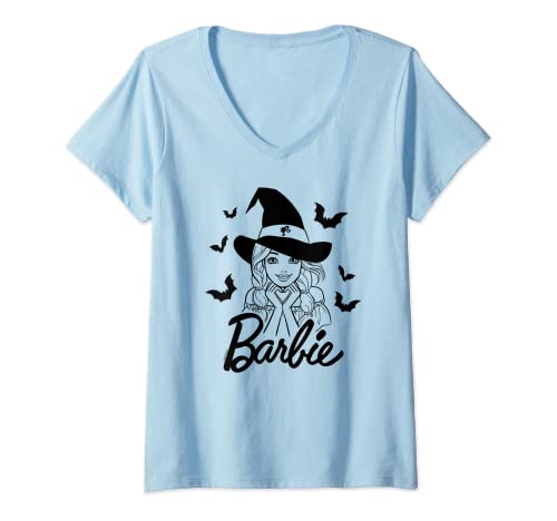 Barbie - Barbie With Bats V-Neck T-Shirt