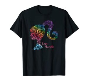 barbie - pride silhouette t-shirt