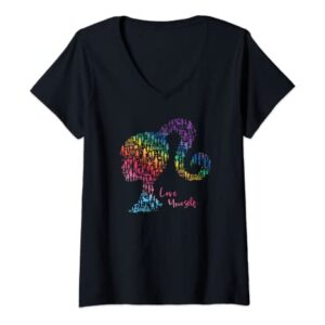 Barbie - Pride Silhouette V-Neck T-Shirt
