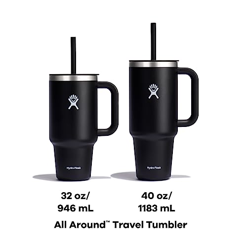 Hydro Flask All Around Travel Tumbler with Handle 40 Oz Birch