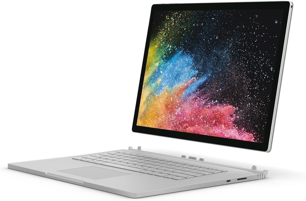 Microsoft Surface Book Touchscreen Laptop, Intel Core i5-6300U, 8GB RAM, 512GB SSD, Backlit Keyboard, CAM, Display 3000x2000 Resolution, Windows 10 Pro(Renewed)