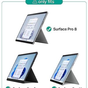 typecase Type Cover for Microsoft Surface Pro 9 Keyboard/Pro 8/Pro X 13 Inch: 11-Color Backlit - Multi-Touch Trackpad - Wireless Magnetic Detachable Keyboard - Slim Portable Keyboard with Pen Holder