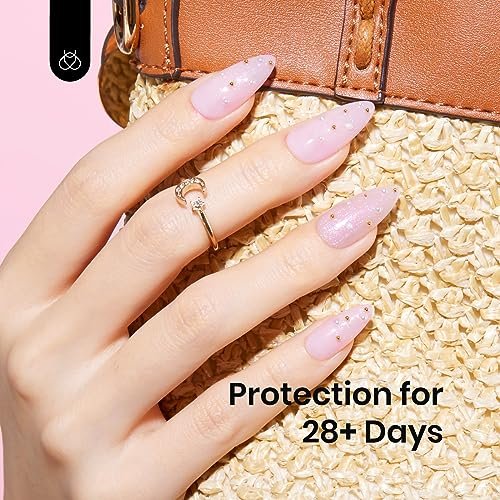 Beetles Color Base Gel Nail Polish 6 Colors Nude Rubber Base Gel Polish Porcelain Doll Pink Nail Polish Nude Nail Polish Neutral Sheer Colors Strengthener Soak Off U V Nail Art DIY Home