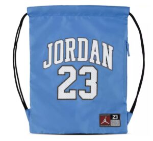 nike air jordan jersey gym sack bag (university blue)