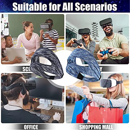 VR SHINECON 2 Pcs VR Eye Mask for for VR Virtual Reality Headsets