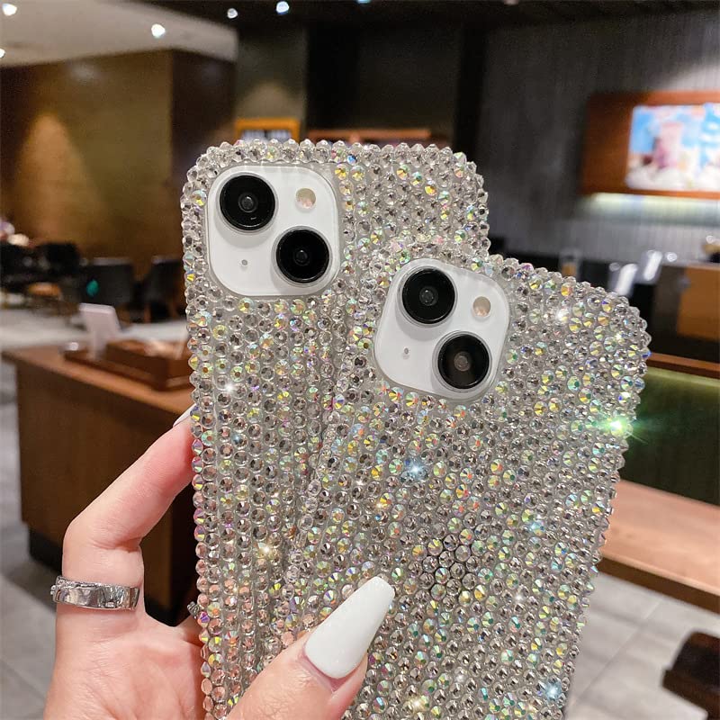 redecarie for Galaxy Note 10 Plus Case,Luxury Bling Glitter Diamond Shiny Sparkle Crystal Rhinestone Women Girls Kids Clear Protective Phone Cover for Samsung Galaxy Note 10 Plus