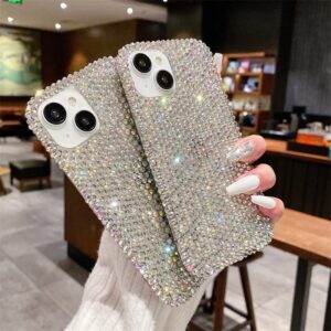 redecarie for Galaxy Note 10 Plus Case,Luxury Bling Glitter Diamond Shiny Sparkle Crystal Rhinestone Women Girls Kids Clear Protective Phone Cover for Samsung Galaxy Note 10 Plus