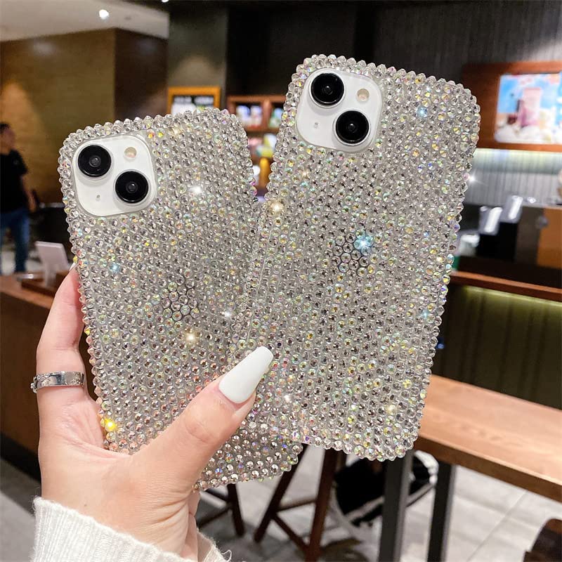 redecarie for Galaxy Note 10 Plus Case,Luxury Bling Glitter Diamond Shiny Sparkle Crystal Rhinestone Women Girls Kids Clear Protective Phone Cover for Samsung Galaxy Note 10 Plus