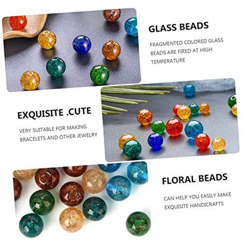 Didiseaon 70pcs Glass Beads Women’s Jewelry Gemstone Beads Beading Kits DIY Craft Beads Loose Beads Jewelry Making Charm Crystal Loose Beads DIY Galss Beads Crystal Round Beads Beaded