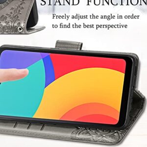 HUANGTAOLI Phone Case for Oppo Reno8 Pro 5G, Butterfly Embossed Wallet Case Card Slots Flip Cover for Oppo Reno8 Pro 5G