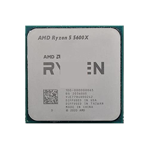 Computer Components AMD Ryzen 5 5600X R5 5600X 3.7 GHz Six-Core Twelve-Thread CPU Processor 7NM 65W L3=32M 100-000000065 Socket AM4 Mature Technology