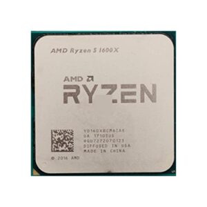 computer components amd ryzen 5 1600x r5 1600x 3.6 ghz six-core twelve-thread cpu processor 95w l3=16m yd160xbcm6iae socket am4 mature technology