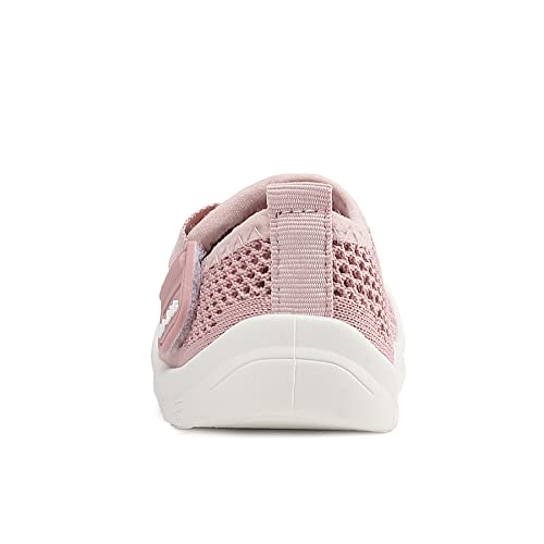 Toddler Shoes Baby Sneakers Girls and Boys Lightweight Breathable Mesh Beginner Walking Shoes 6 12 18 24 30 36 Months Pink