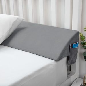 voryerw headboard pillow california king size, bed wedge pillow/headboard pillow/mattress wedge,gap filler to close the gap (0-10") between headboard and mattress 72"x10"x6"