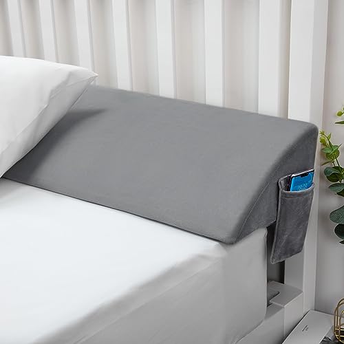 Voryerw Headboard Pillow California King Size, Bed Wedge Pillow/Headboard Pillow/Mattress Wedge,Gap Filler to Close The Gap (0-10") Between Headboard and Mattress 72"x10"x6"