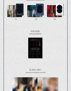 DARK BLOOD ENHYPEN Album [FULL + HALF + NEW ver. 3 Album Full Set]+Pre Order Benefits+BolsVos K-POP Inspired Digital Planner, Digital Sticker Pack