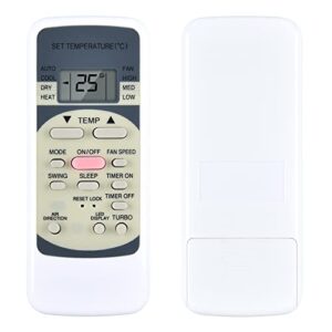 r51m/e replacement ac remote control compatible for midea air conditioner, universal air conditioner compatible with midea air conditioner brand