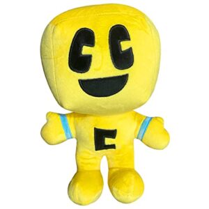 YESLAIFU 11 Inch Creeper Plush Toys,Block Master（2023 New Plush） The Best Gift for Kids (Blue+Yellow)