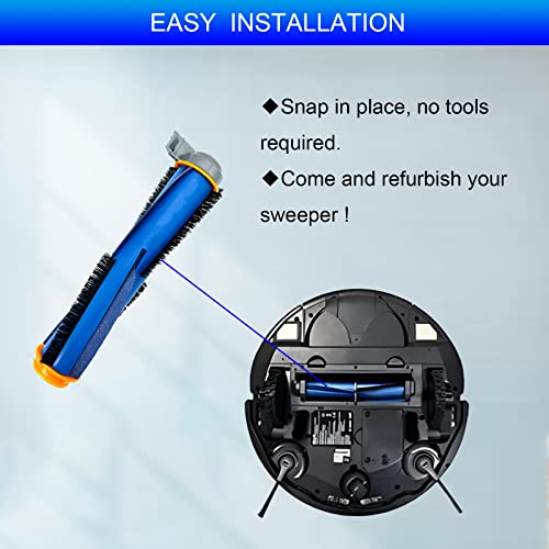 Zerlimb 2 Pack AV2501S Brush Roller Replacement Compatible with Shark AV2501AE AV2501S RV2502AE AV2511AE RV2610WA RV2610WD RV2620WD RV2520AOUS AV2510AOUS AI Robot Vacuum Brush