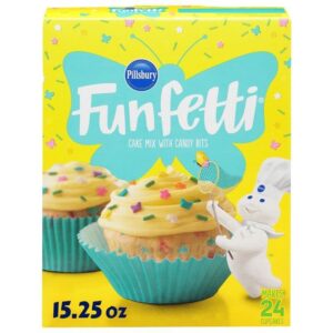 pillsbury funfetti spring cake mix with candy bits - 15.25oz