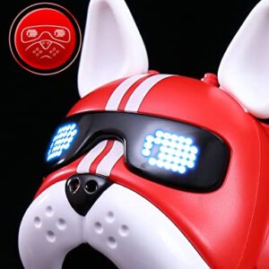 Robot Dog Toy Robotic Puppy Dog for Kids, Electronic Pets Bulldog for Kids 3-8, can Dance and LED Eyes, act Like a Real Dog, robo Dog Gifts and Kids Mate