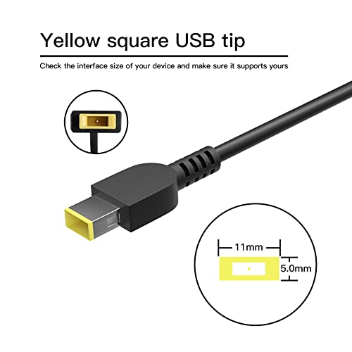 170W 20V 8.5A Laptop Charger Replacement for Lenovo Thinkpad P50 P51 P52 P53 P70 P71 P73 W540 W541 T540P P15 P17 P15V P15G T15G T15P P1 Power Adapter Supply Cord