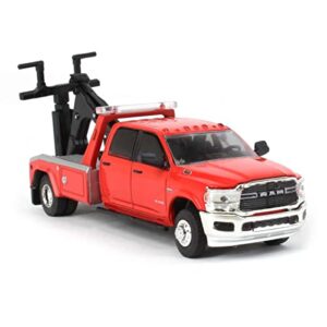 Truck 1/64 Flame Red 2022 Ram 3500 Wrecker Tow Dually Drivers 11 46110-F