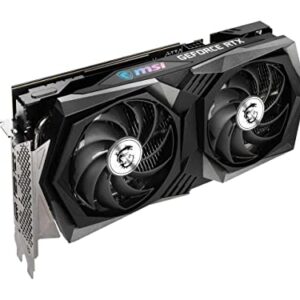 MSI Gaming GeForce RTX 3050 8GB GDDR6-128-Bit HDMI/DP PCIe 4 Torx Twin Fans Graphics Card for PC Gaming, NVIDIA GPU Video Card (RTX 3050 Gaming X 8G) Computer Graphics Cards (Renewed)