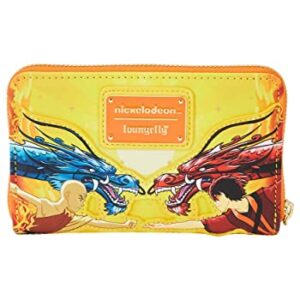 Loungefly Avatar The Last Airbender Fire Dance Zip Around Wallet