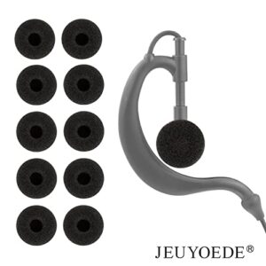 JEUYOEDE Foam Replacement Ear Sponge Covers for Headphone Earphone MP4 iPhone Ipad Headsets 18mm (10pcs)