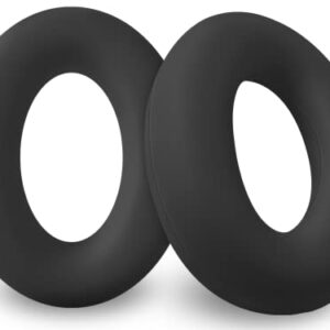 Geiomoo Silicone Earpads for Sony WH-CH720N, Sony WH-1000XM4, Sony WH-1000XM3 Headphones, Replacement Ear Cushions Cover (Black)