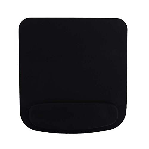 Vctitil Mouse Pad with Wrist Support Gel Mouse Pad,Ergonomic Comfortable Computer Mouse Pad Wrist Rest Pad Pain Relief Mouse Wrist Pad for Office Home(Black)